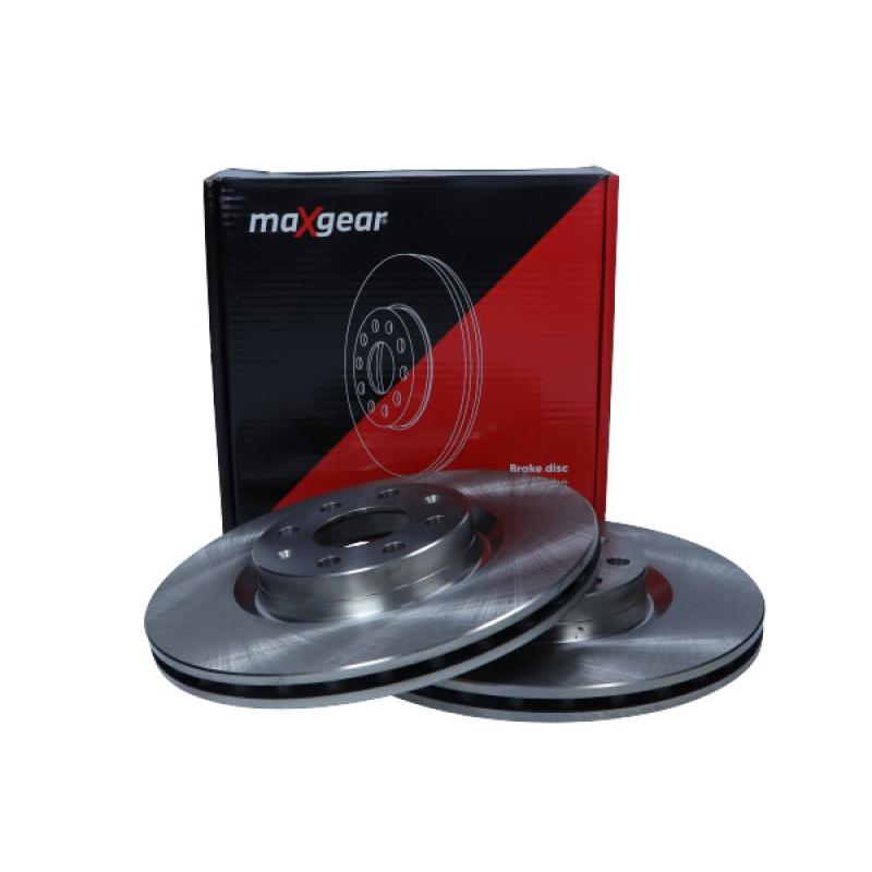 Jeu de 2 disques de frein avant MAXGEAR 19-1329 - Visuel 2