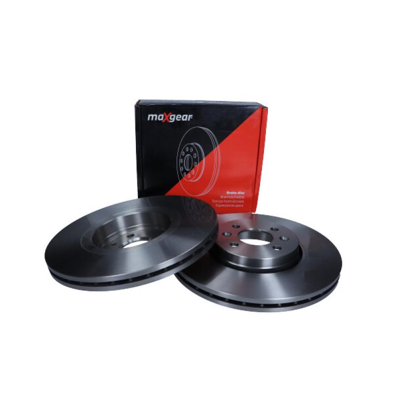 Jeu de 2 disques de frein avant MAXGEAR 19-1331 - Visuel 1
