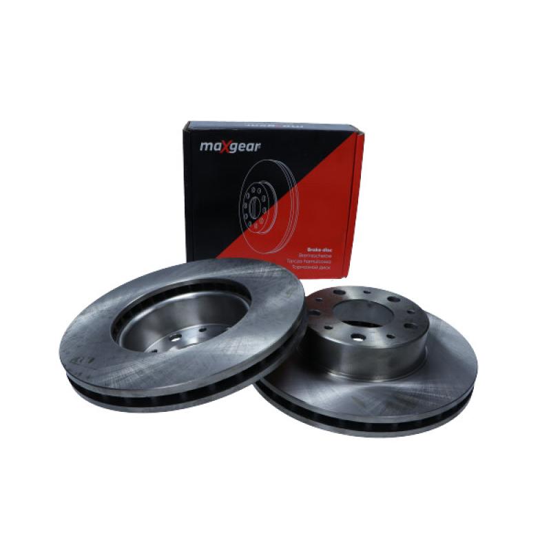 Jeu de 2 disques de frein avant MAXGEAR 19-1334 - Visuel 1
