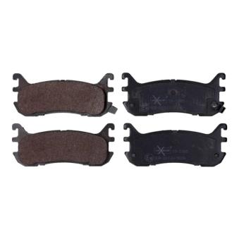 Jeu de 4 plaquettes de frein arrière MAXGEAR OEM NCY52648ZA