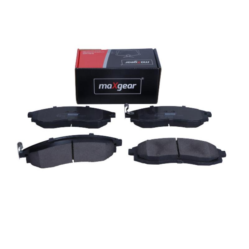 Jeu de 4 plaquettes de frein avant MAXGEAR 19-1505 - Visuel 1