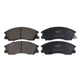 Jeu de 4 plaquettes de frein avant MAXGEAR 19-1513