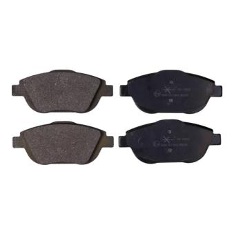 Jeu de 4 plaquettes de frein avant MAXGEAR OEM 161140580