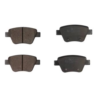 Jeu de 4 plaquettes de frein arrière MAXGEAR OEM 5K0698451