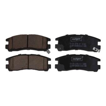 Jeu de 4 plaquettes de frein arrière MAXGEAR OEM 0000KMR129579