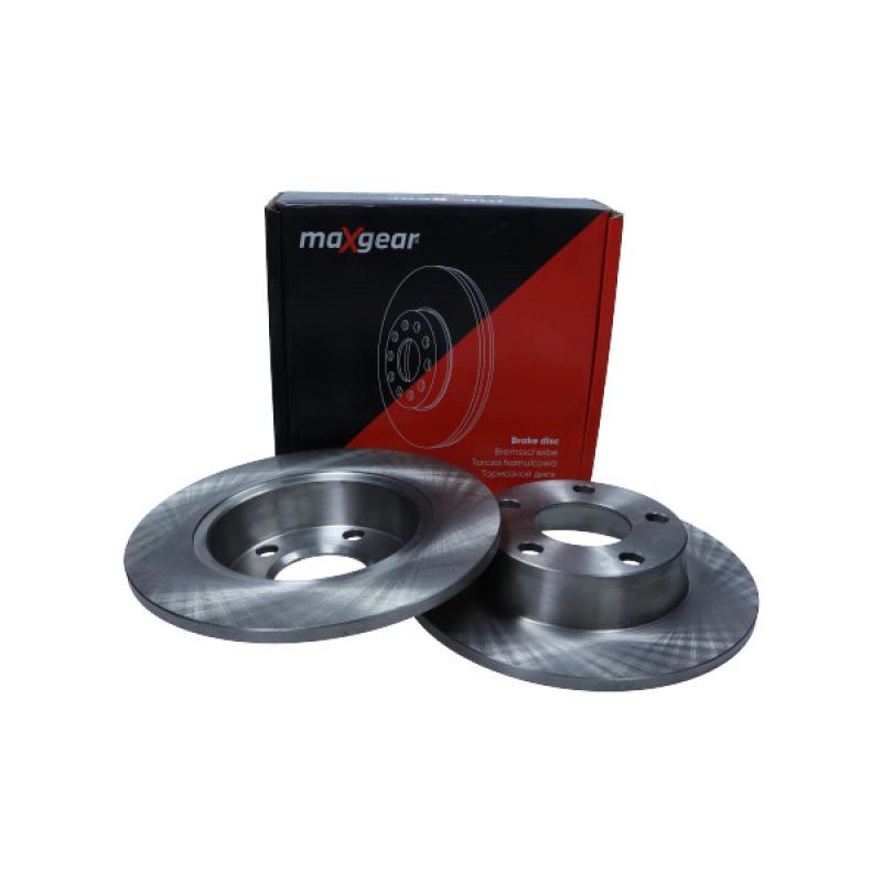 Jeu de 2 disques de frein arrière MAXGEAR 19-1801 - Visuel 1