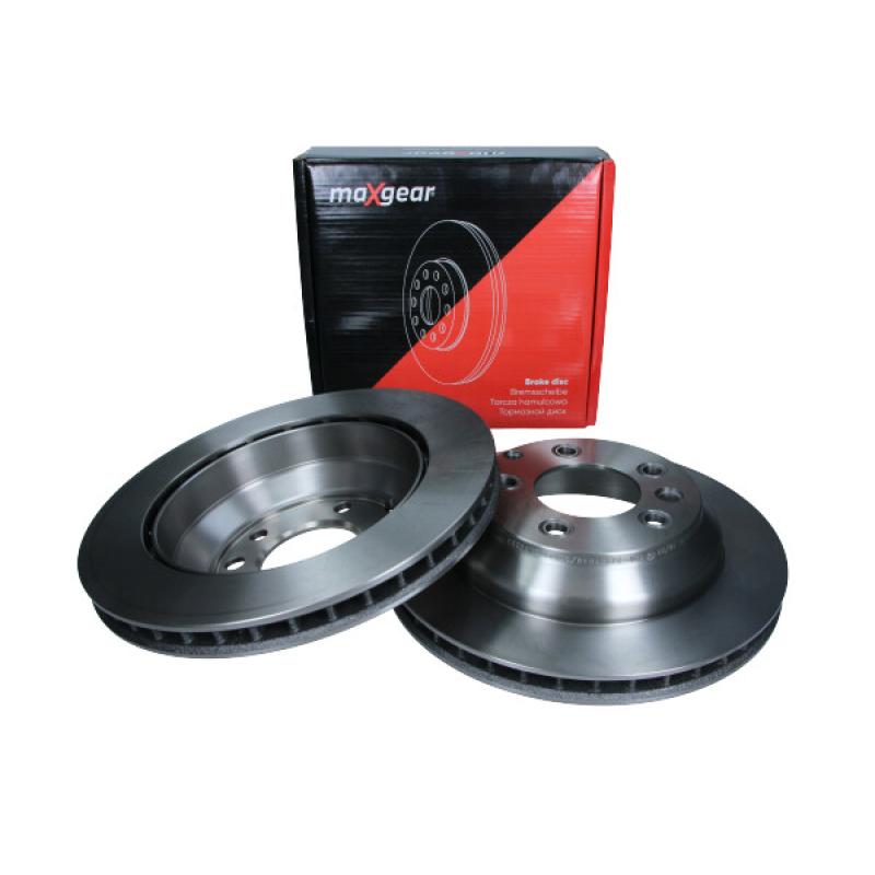 Jeu de 2 disques de frein arrière MAXGEAR 19-1833 - Visuel 1