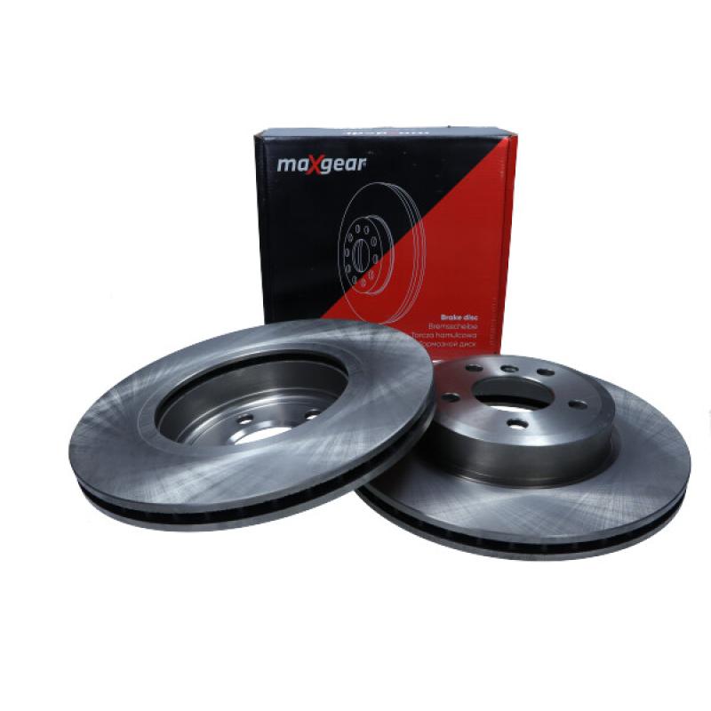 Jeu de 2 disques de frein avant MAXGEAR 19-1841 - Visuel 1