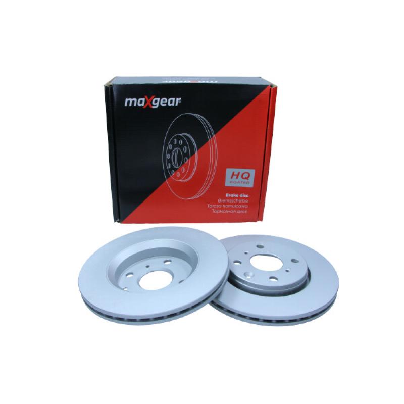 Jeu de 2 disques de frein avant MAXGEAR 19-1844MAX - Visuel 1