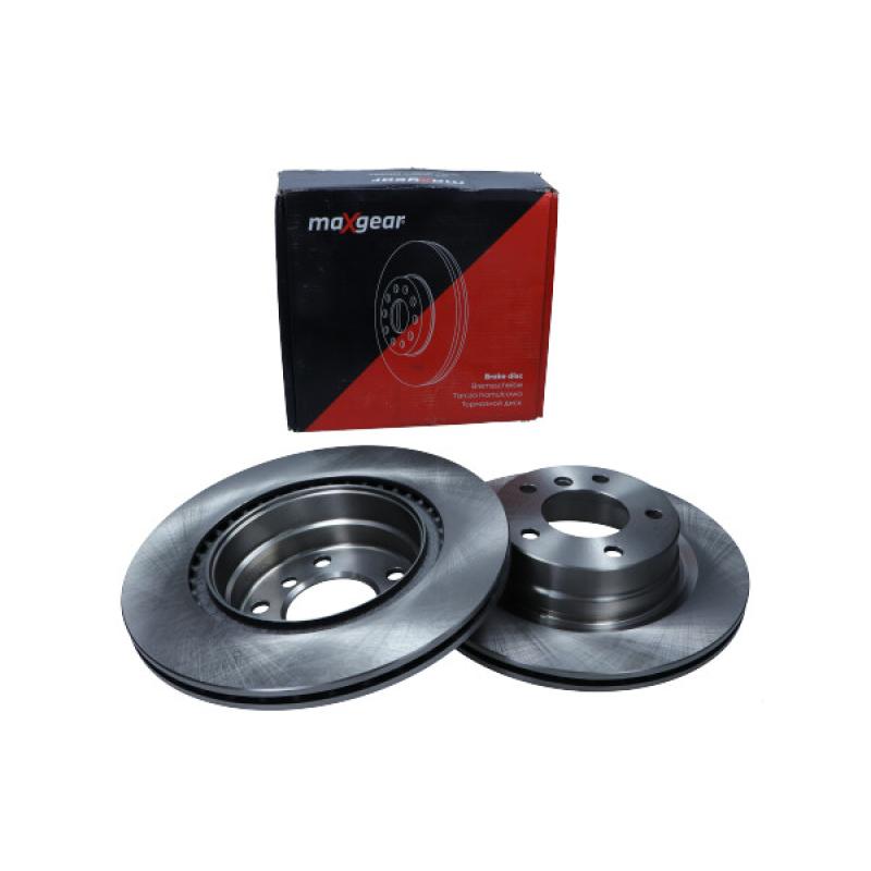 Jeu de 2 disques de frein arrière MAXGEAR 19-1849 - Visuel 1