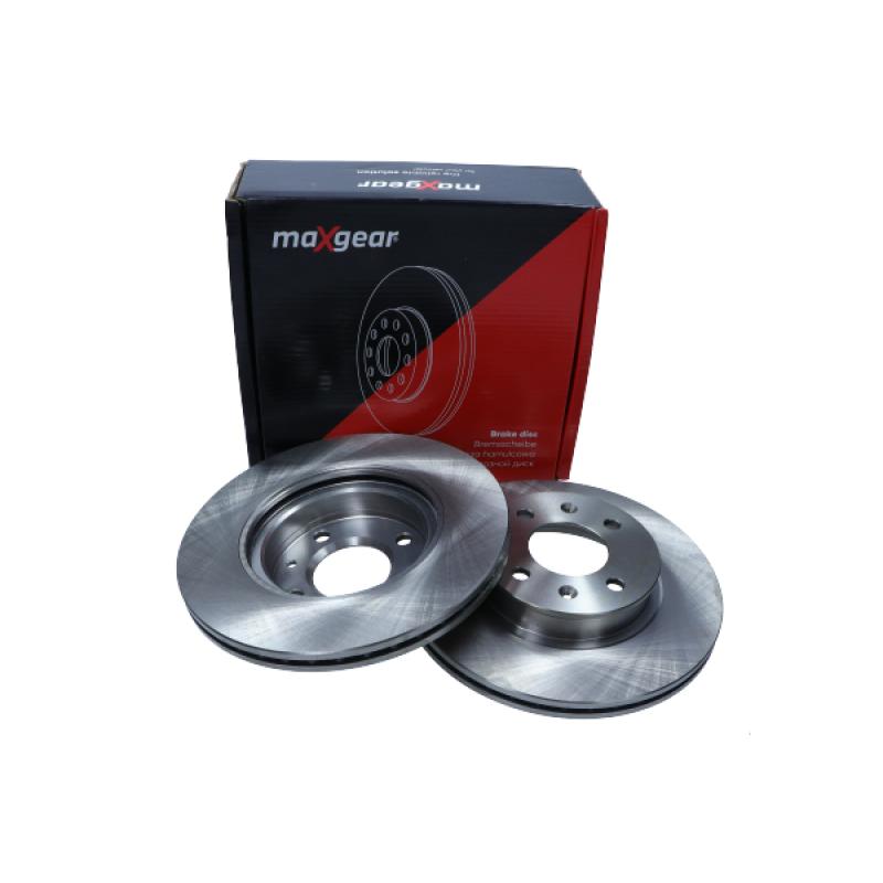 Jeu de 2 disques de frein avant MAXGEAR 19-1861 - Visuel 1