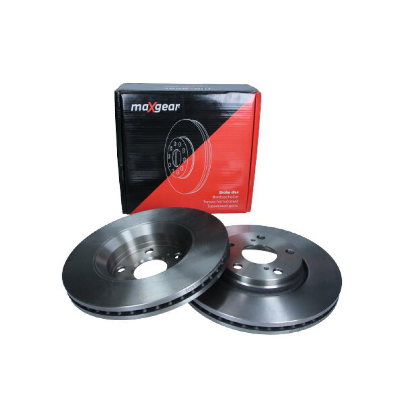 Jeu de 2 disques de frein avant MAXGEAR 19-1868 - Visuel 1
