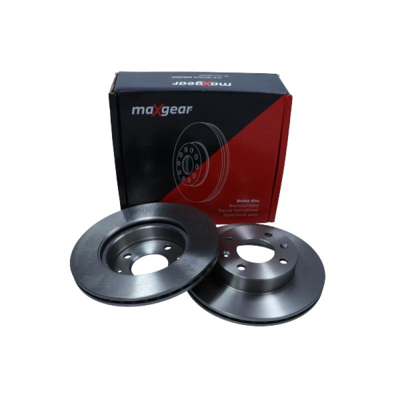 Jeu de 2 disques de frein arrière MAXGEAR 19-1937 - Visuel 1