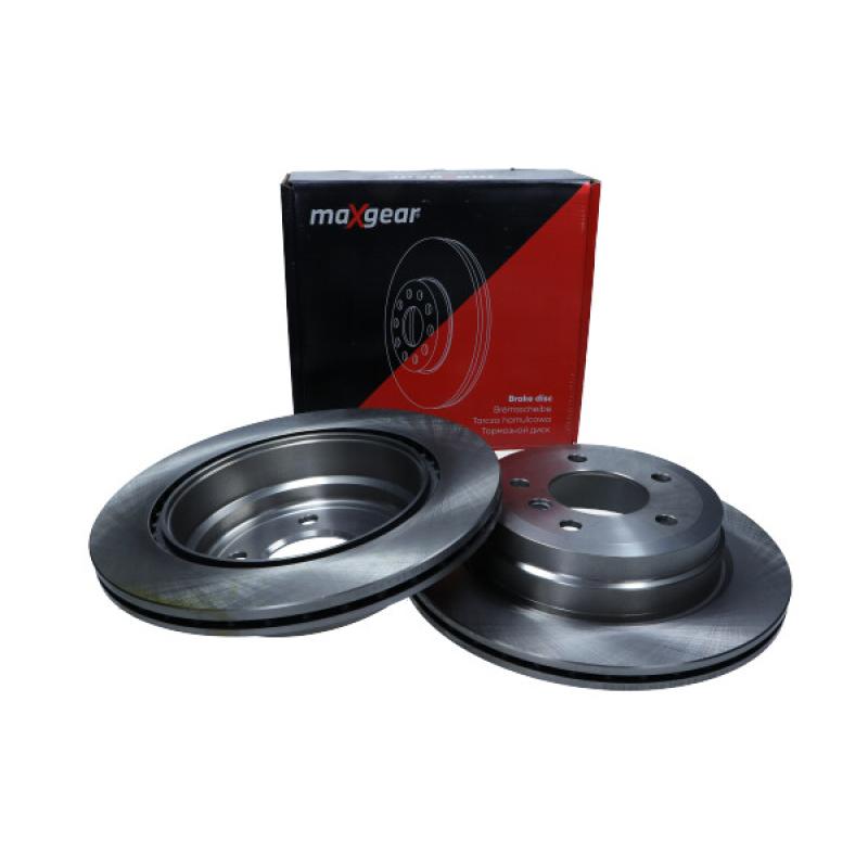 Jeu de 2 disques de frein arrière MAXGEAR 19-1947 - Visuel 1