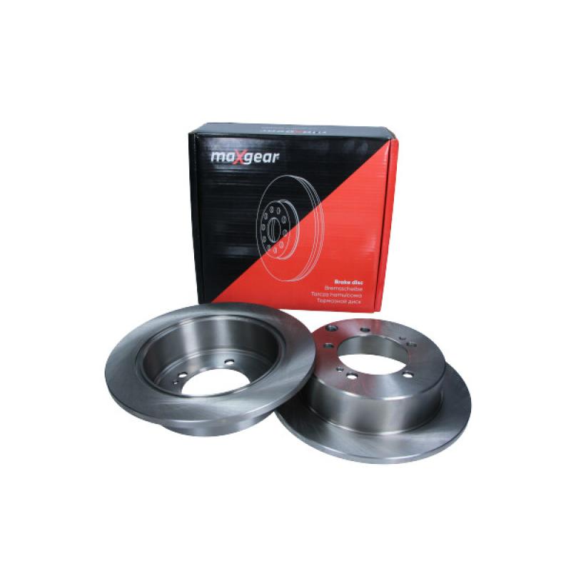 Jeu de 2 disques de frein arrière MAXGEAR 19-1948 - Visuel 1