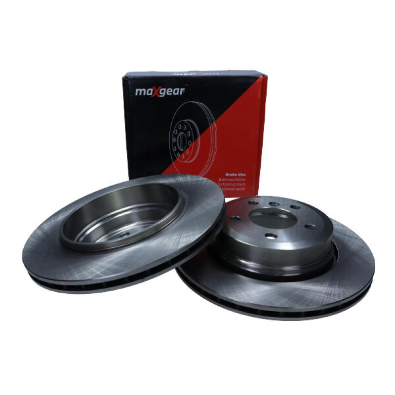 Jeu de 2 disques de frein arrière MAXGEAR 19-1949 - Visuel 1