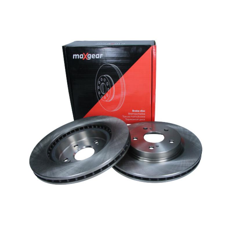 Jeu de 2 disques de frein avant MAXGEAR 19-1952 - Visuel 1