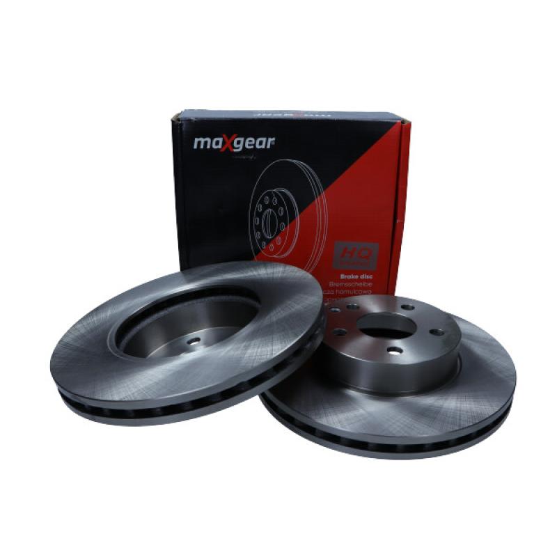 Jeu de 2 disques de frein avant MAXGEAR 19-1953 - Visuel 1