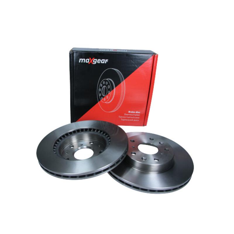 Jeu de 2 disques de frein avant MAXGEAR 19-2003 - Visuel 1