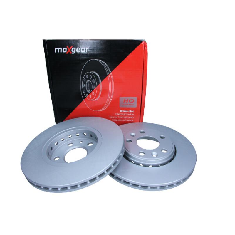 Jeu de 2 disques de frein avant MAXGEAR 19-2013MAX - Visuel 1