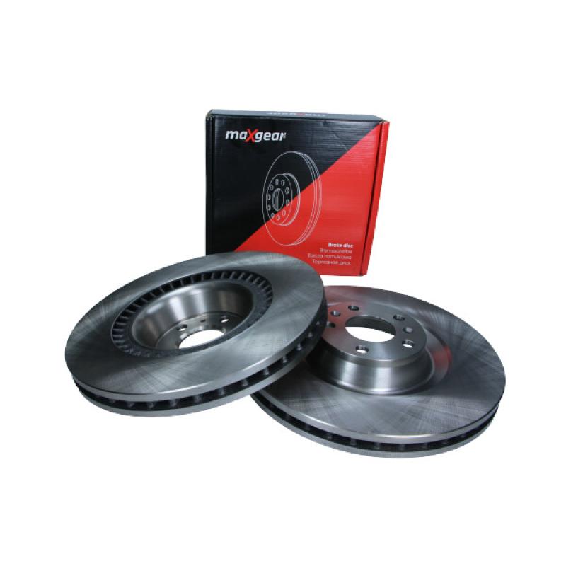 Jeu de 2 disques de frein avant MAXGEAR 19-2020 - Visuel 1
