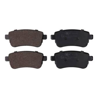 Jeu de 4 plaquettes de frein arrière MAXGEAR OEM 440601416R