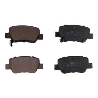 Jeu de 4 plaquettes de frein arrière MAXGEAR OEM 0446605043