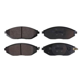 Jeu de 4 plaquettes de frein avant MAXGEAR OEM 96682858