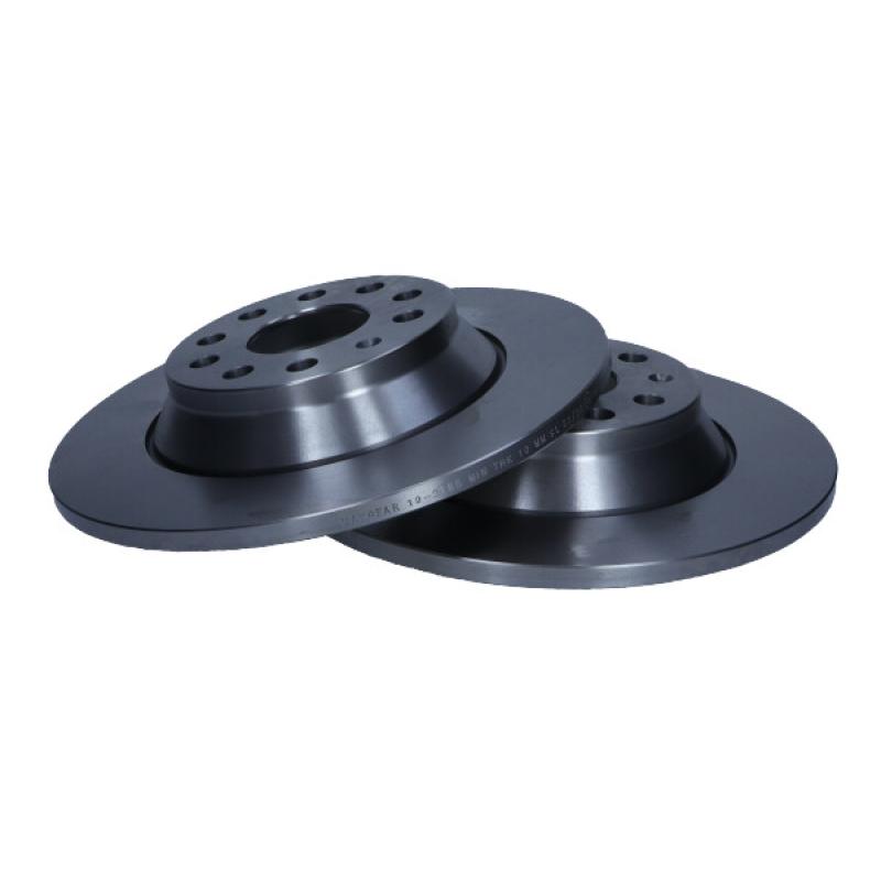 Jeu de 2 disques de frein arrière MAXGEAR 19-2195 - Visuel 1