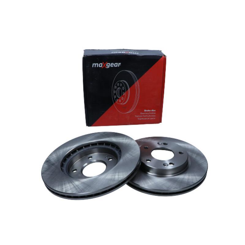 Jeu de 2 disques de frein avant MAXGEAR 19-2217 - Visuel 1