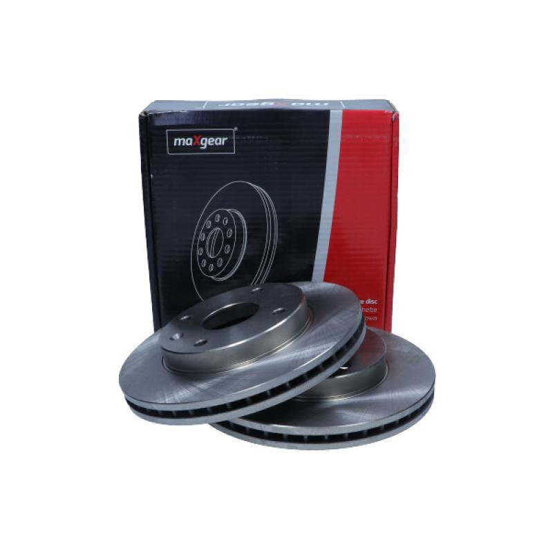 Jeu de 2 disques de frein avant MAXGEAR 19-2255 - Visuel 2