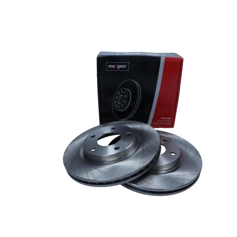 Jeu de 2 disques de frein avant MAXGEAR 19-2257 - Visuel 2