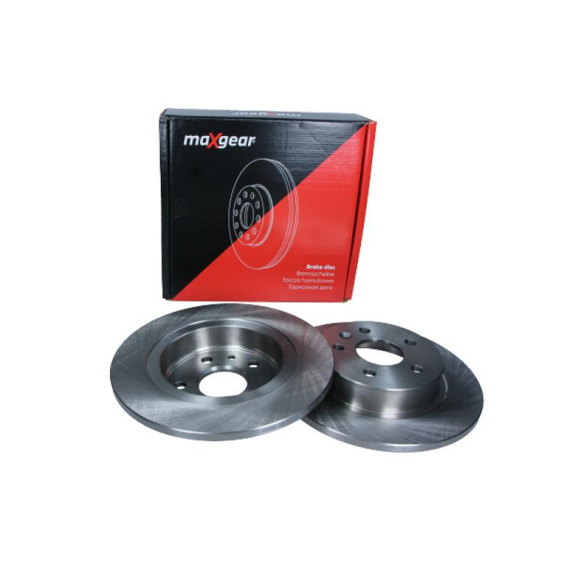 Jeu de 2 disques de frein arrière MAXGEAR 19-2333 - Visuel 1