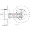 MAXGEAR 19-2344 - Jeu de 2 disques de frein arrière