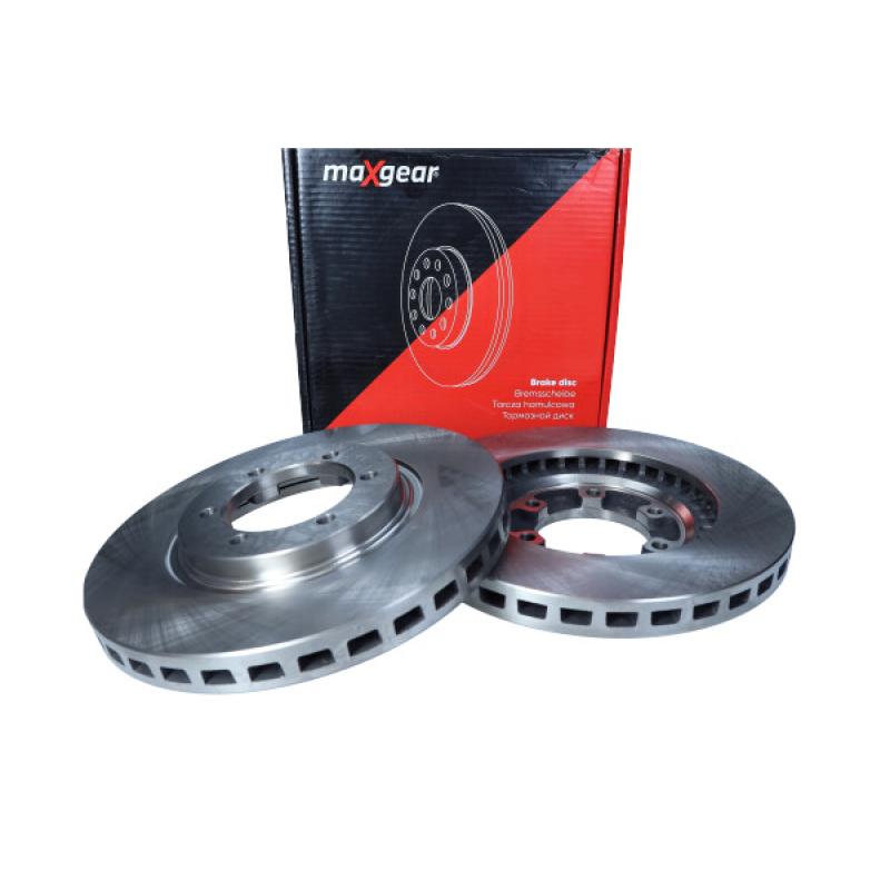 Jeu de 2 disques de frein avant MAXGEAR 19-2383 - Visuel 1