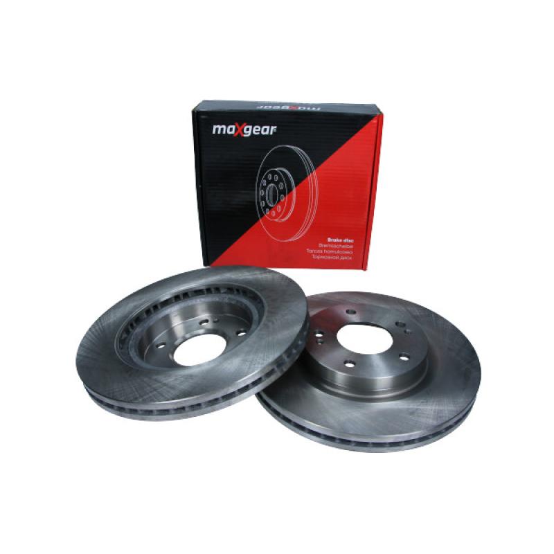 Jeu de 2 disques de frein avant MAXGEAR 19-2393 - Visuel 1