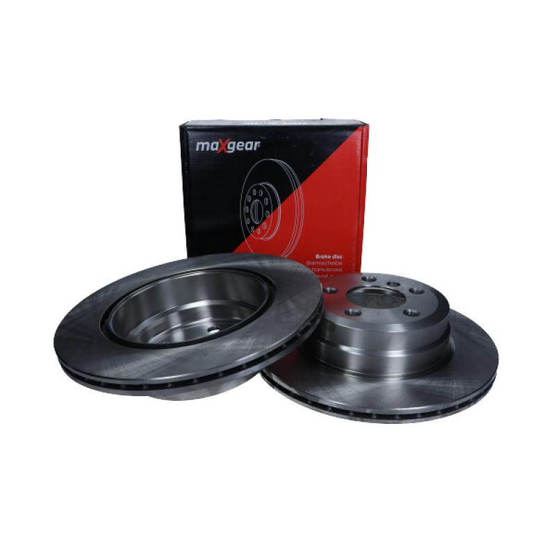 Jeu de 2 disques de frein arrière MAXGEAR 19-2411 - Visuel 1