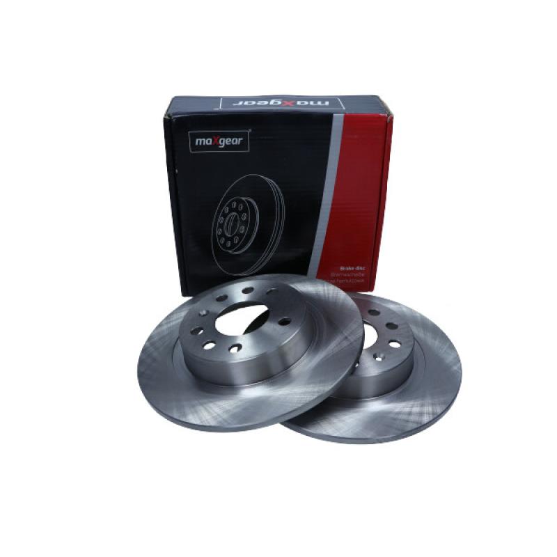 Jeu de 2 disques de frein arrière MAXGEAR 19-2436 - Visuel 2