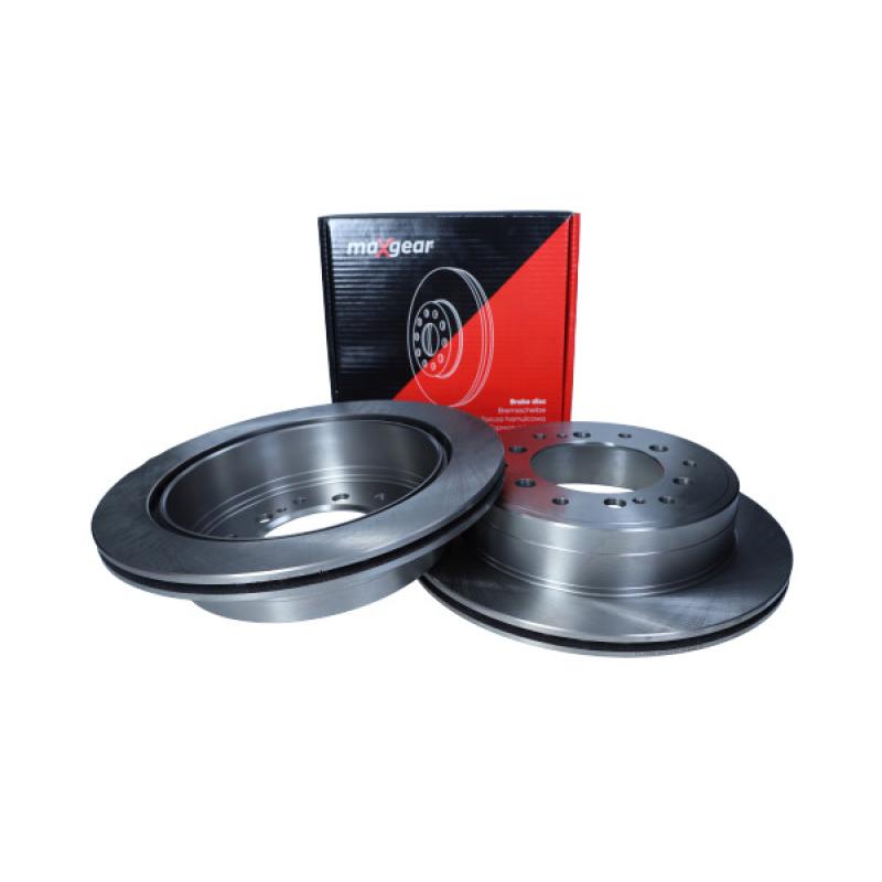 Jeu de 2 disques de frein arrière MAXGEAR 19-2464 - Visuel 1