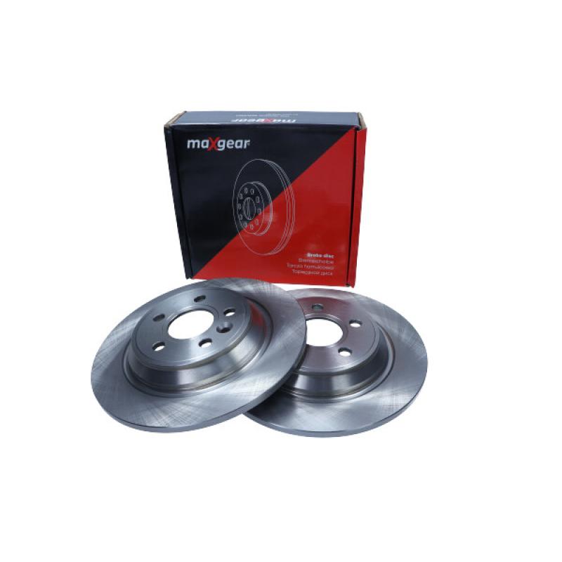 Jeu de 2 disques de frein arrière MAXGEAR 19-2471 - Visuel 2