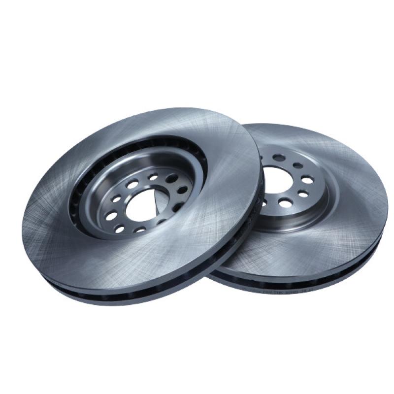 Jeu de 2 disques de frein avant MAXGEAR 19-2504 - Visuel 1