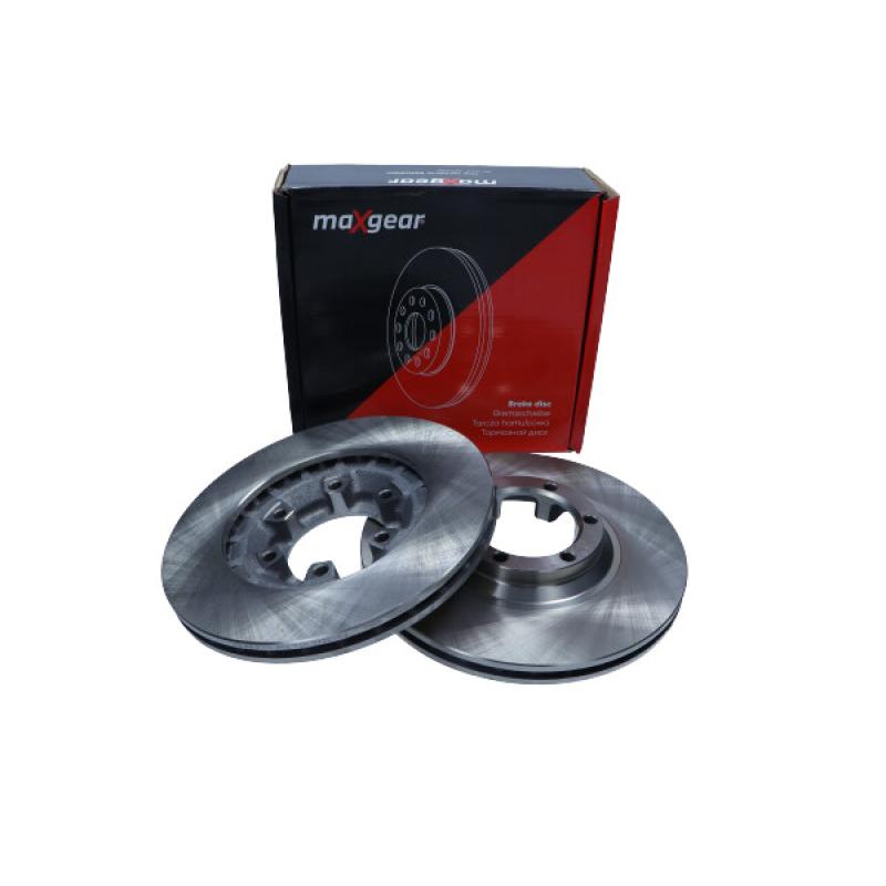 Jeu de 2 disques de frein avant MAXGEAR 19-2560 - Visuel 2