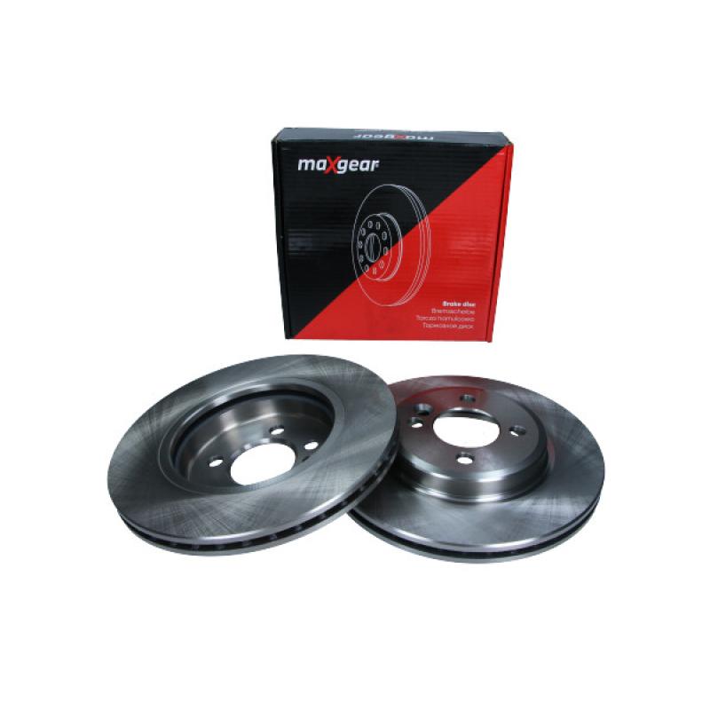 Jeu de 2 disques de frein avant MAXGEAR 19-2564 - Visuel 1