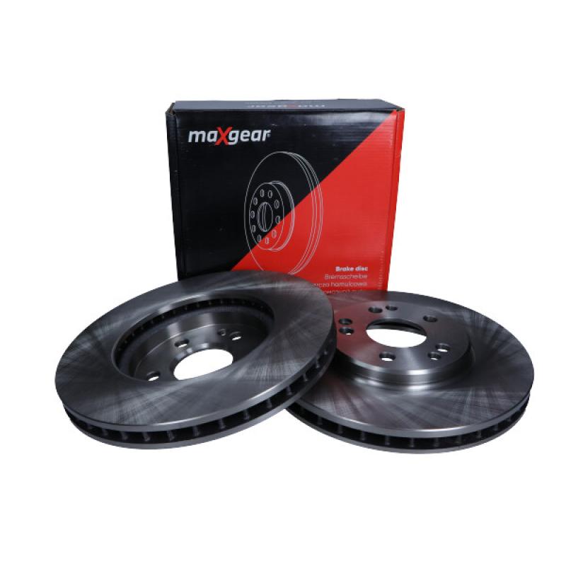 Jeu de 2 disques de frein avant MAXGEAR 19-2693 - Visuel 1