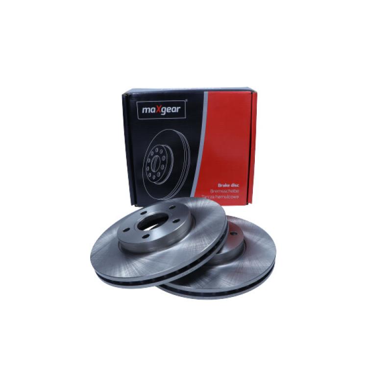 Jeu de 2 disques de frein avant MAXGEAR 19-2742 - Visuel 2