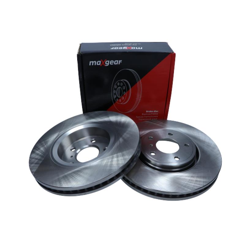 Jeu de 2 disques de frein avant MAXGEAR 19-2795 - Visuel 1
