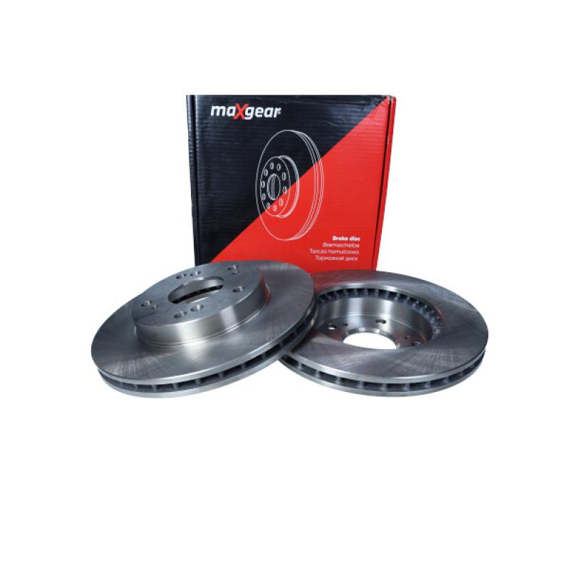 Jeu de 2 disques de frein avant MAXGEAR 19-2797 - Visuel 1