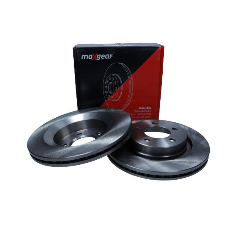 Jeu de 2 disques de frein avant MAXGEAR 19-2811 - Visuel 1