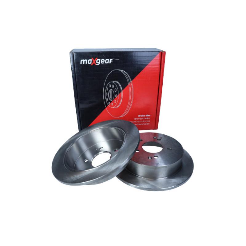 Jeu de 2 disques de frein arrière MAXGEAR 19-2821 - Visuel 1