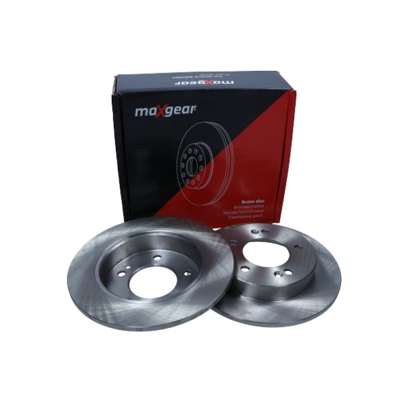 Jeu de 2 disques de frein arrière MAXGEAR 19-2855 - Visuel 1